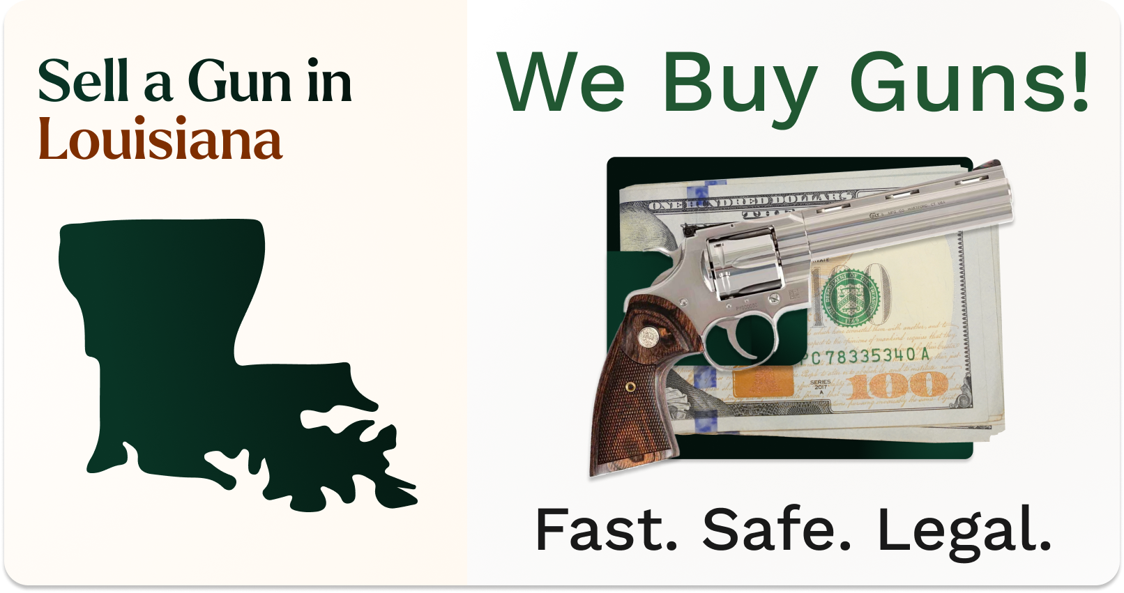 How to Sell a Gun in Louisiana Fast & Easy